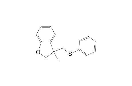 Benzofuran, 2,3-dihydro-3-methyl-3-[(phenylthio)methyl]-