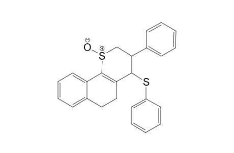 3,4,5,6-Tetrahydro-3-phenyl-4-phenylthio-2H-naphtho[1,2-b]thiopyran-1-oxide