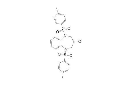 3H-1,5-Benzodiazepin-3-one, 1,2,4,5-tetrahydro-1,5-bis[(4-methylphenyl)sulfonyl]-