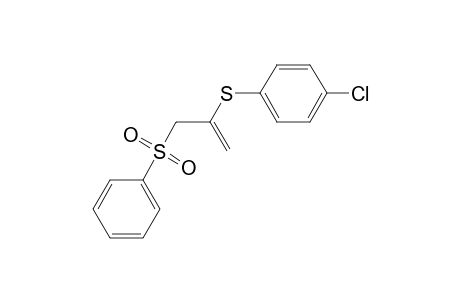 Benzene, 1-chloro-4-[[1-[(phenylsulfonyl)methyl]ethenyl]thio]-