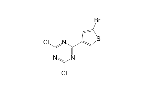 2-(5-bromo-2-thienyl)-4,6-dichloro-s-triazine