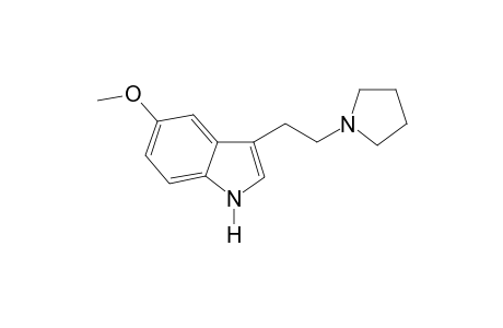 5-Methoxy-3-[2-(1-pyrrolidinyl)ethyl]indole