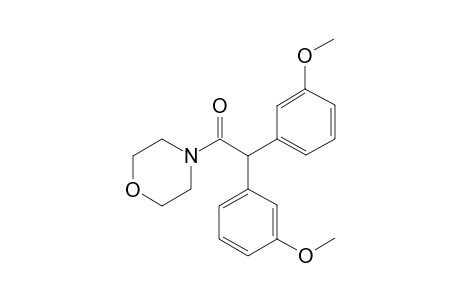 Bis[.alpha.-(3-methoxyphenyl)]acetylmorpholinamide