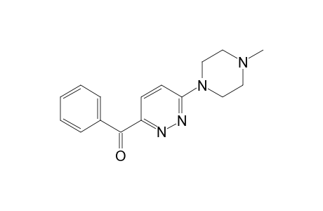 [6-(4-methylpiperazin-1-yl)pyridazin-3-yl]-phenyl-methanone