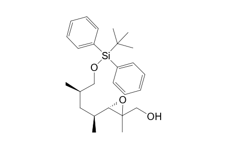 (+)-(2S,3R,4S,6R)-7-[(tert-Butyldiphenylsilyl)oxy]-2,3-epoxy-2,4,6-trimethylhepan-1-ol