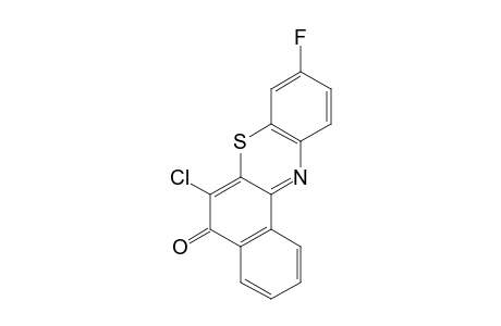 6-CHLORO-9-FLUORO-5H-BENZO[a]PHENOTHIAZIN-5-ONE