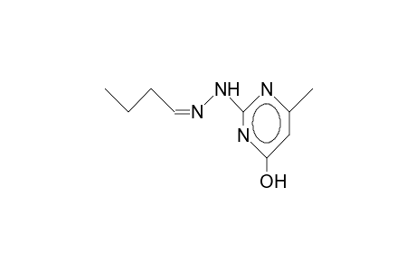 Butanal (4-hydroxy-6-methyl-2-pyrimidinyl)-hydrazone Z-form