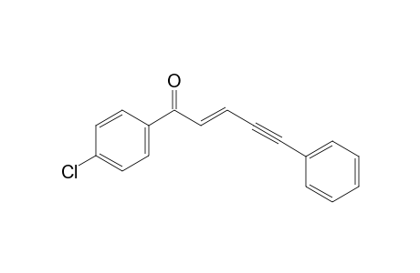 (E)-1-(4-Chlorophenyl)-5-phenylpent-2-en-4-yn-1-one