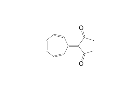 2-(1-cyclohepta-2,4,6-trienylidene)cyclopentane-1,3-quinone
