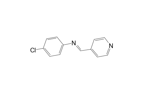 Benzenamine, 4-chloro-N-(4-pyridinylmethylene)-