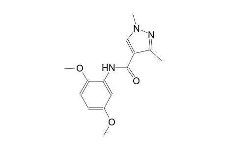 N-(2,5-dimethoxyphenyl)-1,3-dimethyl-1H-pyrazole-4-carboxamide