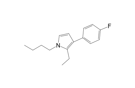 N-Butyl-2-ethyl-3-(4-fluorophenyl)-pyrrole