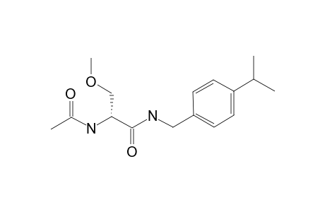(R)-N-(4'-ISOPROPYL)-BENZYL_2-ACETAMIDO-3-METHOXYPROPIONAMIDE