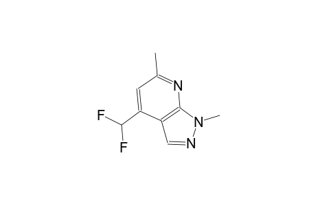 1H-pyrazolo[3,4-b]pyridine, 4-(difluoromethyl)-1,6-dimethyl-