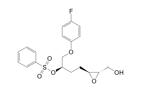 (2S,3S,6R)-6-Benzenesulphonyloxy-2,3-epoxy-7-(4-fluorophenoxy)heptan-1-ol