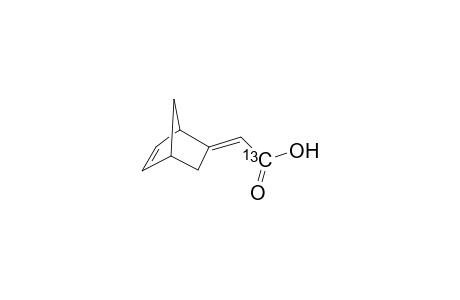 (bicyclo[2.2.1]hept-5'-en-2'-ylidene) [1-[13C]]ethanoic acid