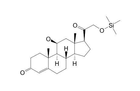 Pregn-4-ene-3,20-dione, 11-hydroxy-21-[(trimethylsilyl)oxy]-, (11.beta.)-