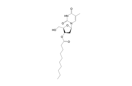 2'-Deoxy-3'-O-decoylribosethymine