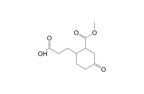 trans-1-OXASPIRO[4.5]DECAN-2,8-DION, 6-CARBOMETHOXY-