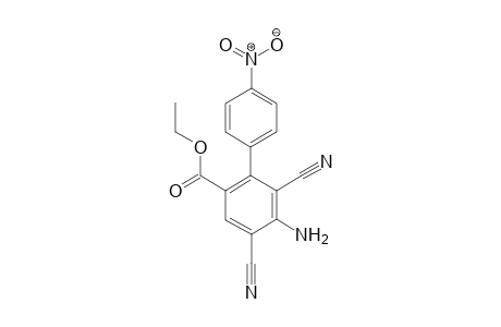 5-amino-4'-nitro-4,6-dicyano-biphenyl-2-carboxylic acid ethyl ester