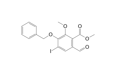 Methyl 3-Benzyloxy-6-formyl-4-iodo-2-methoxybenzoate