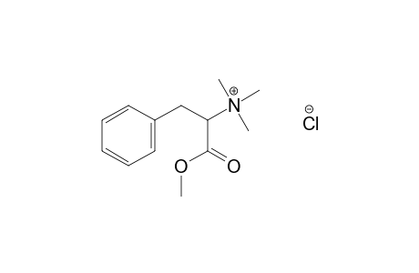 (S)-(α-carboxyphenethyl)trimethylammonium chloride, methyl ester