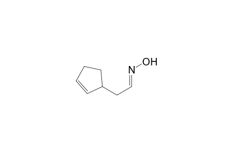 2-Cyclopentene-1-acetaldehyde, oxime