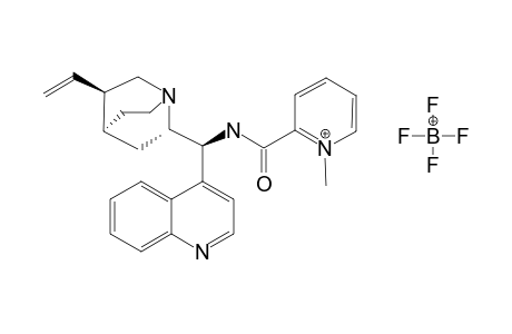 (8S,9S)-9-[2-(N-METHYL)-PYRIDINIUM]-(9-DESOXY)-(EPI)-CINCHONIDINE-TETRAFLUOROBORATE