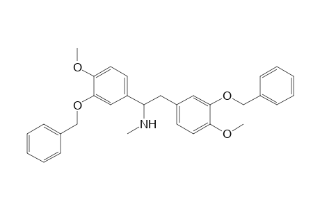 N-[1,2-bis[3-(benzyloxy)-4-methoxyphenyl]ethyl]-N-methylamine