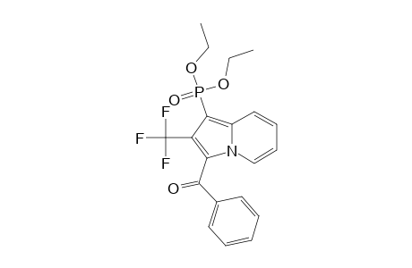 Diethyl (3-Phenacyl-2-trifluoromethylindolizin-1-yl)phosphonate