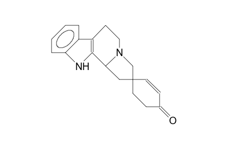 5',6',11',11b'-Tetrahydro-spiro(2-cyclohexene-1,2'(3'H)-1'H-indolizino(8,7-B)indol)-4-one
