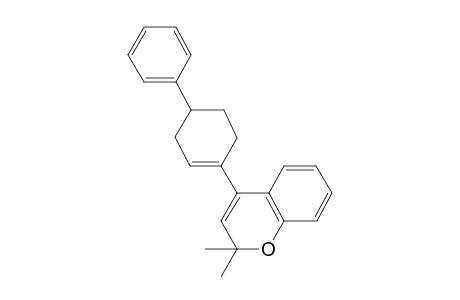 2,2-Dimethyl-4-[p-phenyl-1'-cyclohexenyl]-chromene