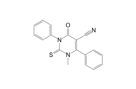 5-Cyano-1-methyl-3,6-diphenyl-2-thiouracil