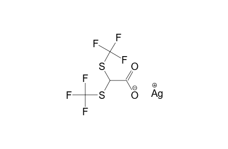 Silver bis(trifluoromethylsulfanyl) acetate