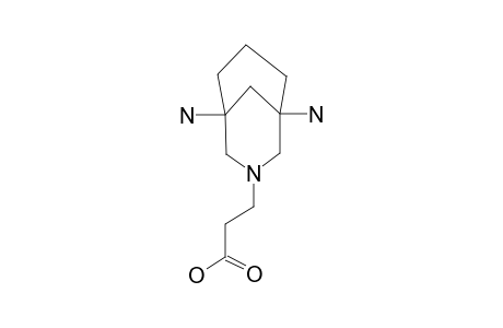 3-(1,5-DIAMINE-3-AZABICYCLO-[3.3.1]-NONAN-3-YL)-PROPANOIC_ACID