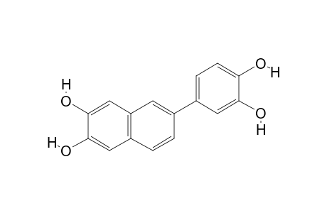 6-(3,4-dihydroxyphenyl)naphthalene-2,3-diol