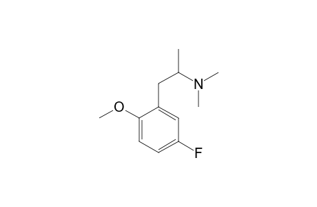 N,N-Dimethyl-5-fluoro-2-methoxyamphetamine