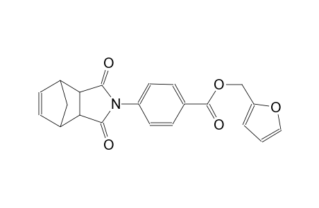 furan-2-ylmethyl 4-(1,3-dioxo-3a,4,7,7a-tetrahydro-1H-4,7-methanoisoindol-2(3H)-yl)benzoate