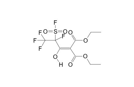 (1-FLUOROSULPHONYLTETRAFLUOROETHYL)(DIETHOXYCARBONYLMETHYL)KETONE ENOL