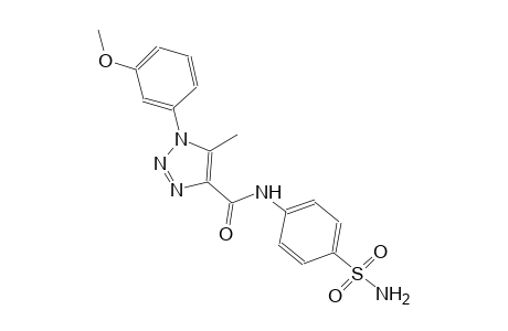 1H-1,2,3-triazole-4-carboxamide, N-[4-(aminosulfonyl)phenyl]-1-(3-methoxyphenyl)-5-methyl-