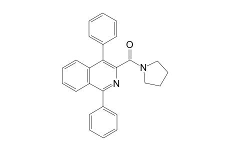 (1,4-diphenylisoquinolin-3-yl)(pyrrolidin-1-yl)methanone