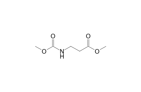 beta-Alanine, N-(methoxycarbonyl)-, methyl ester