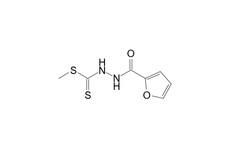 2-furoic acid, 2-(dithiocarboxy)hydrazide, methyl ester