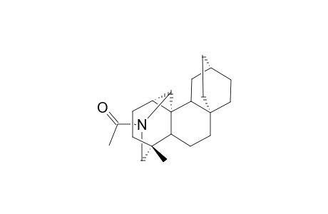 N-ACETYL-1,20-CYCLO-17-NOR-4-METHYLATIDANE;MAJOR