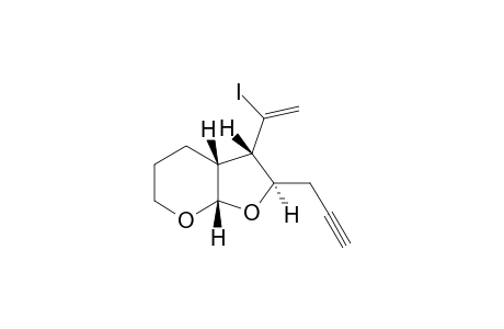 (2R,3S,3aR,7aS)-3-(1-Iodovinyl)-2-prop-2-ynylhexahydrofuro[2,3-b]pyran