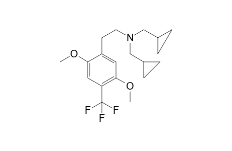 2C-TFM N,N-bis(cyclopropylmethyl)