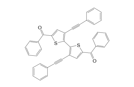 5,5'-Dibenzoyl-3,3'-bis(phenylethynyl)-2,2'-bithiophene