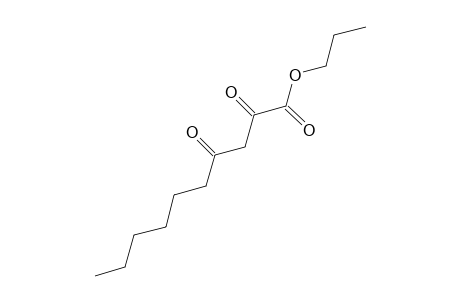 2,4-DIOXODECANOIC ACID, PROPYL ESTER