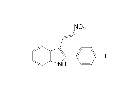 2-(p-fluorophenyl)-3-(2-nitrovinyl)indole