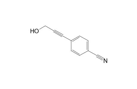 4-(3-hydroxyprop-1-ynyl)benzonitrile